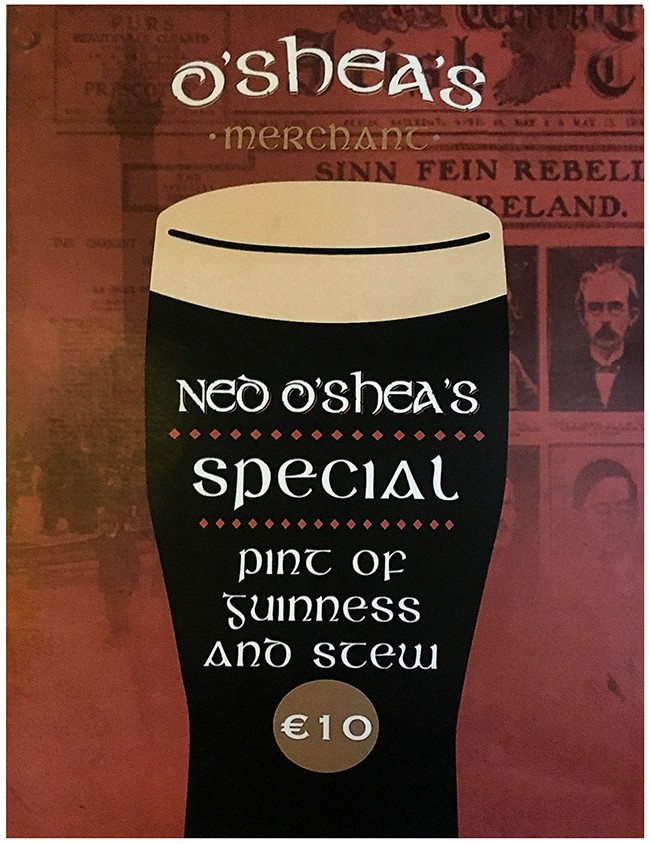 Ned O'Shea's, The Merchant, Dublin