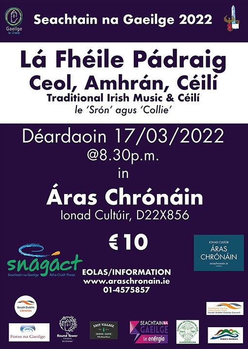 Áras Chrónáin, Irish Cultural Centre